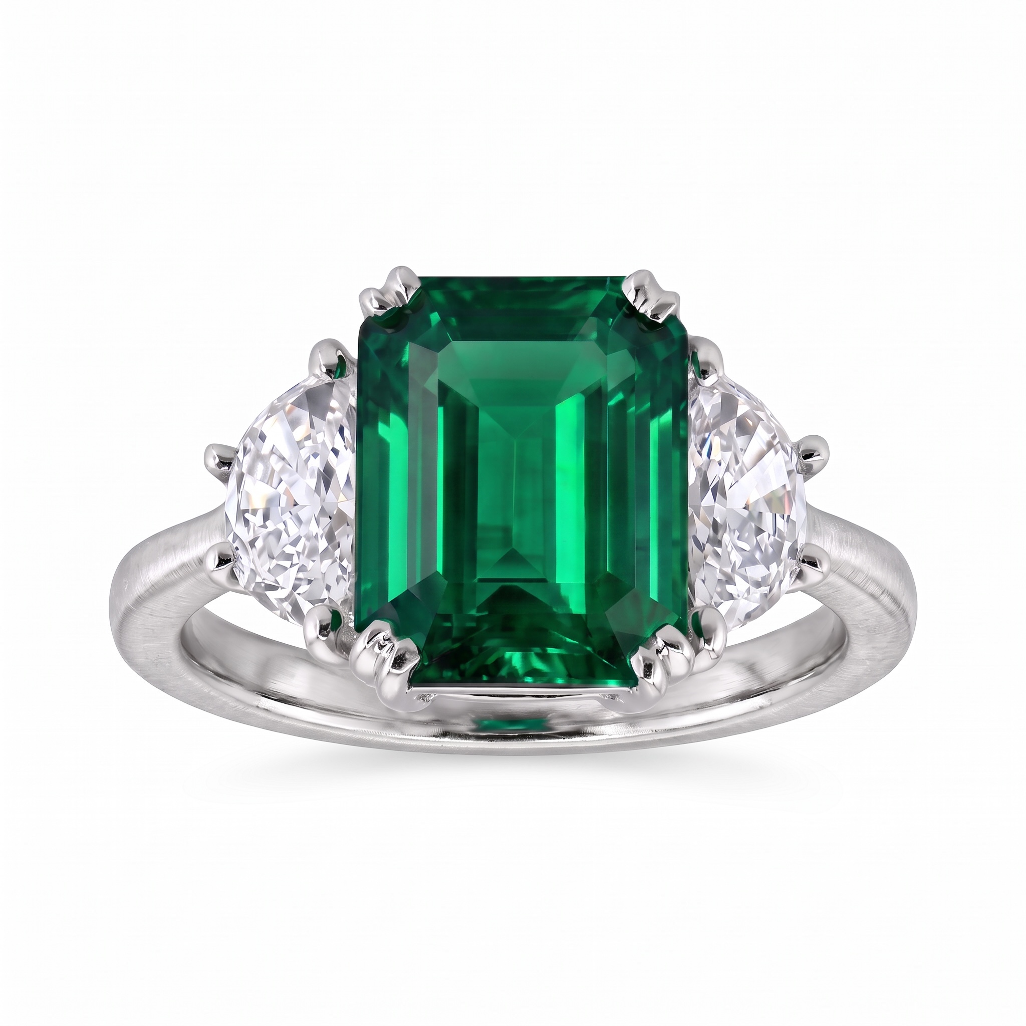 Anello Smeraldo oro e diamanti GEMME Art. ANSMELU