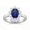Anello Zaffiro oro e diamanti BON TON Art. ANZAFFIRO1