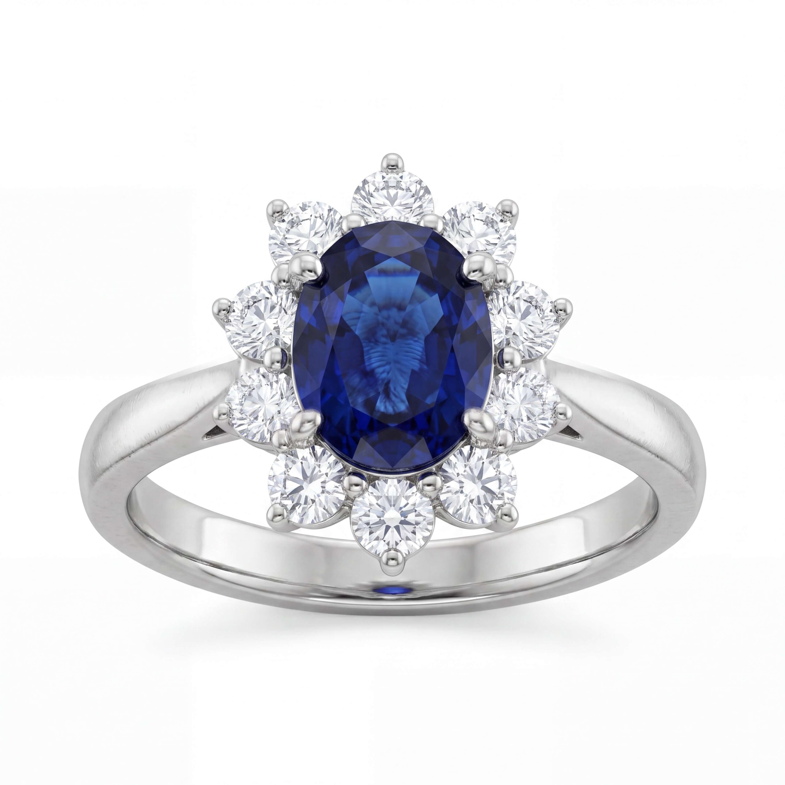 Anello Zaffiro oro e diamanti BON TON Art. ANZAFFIRO1
