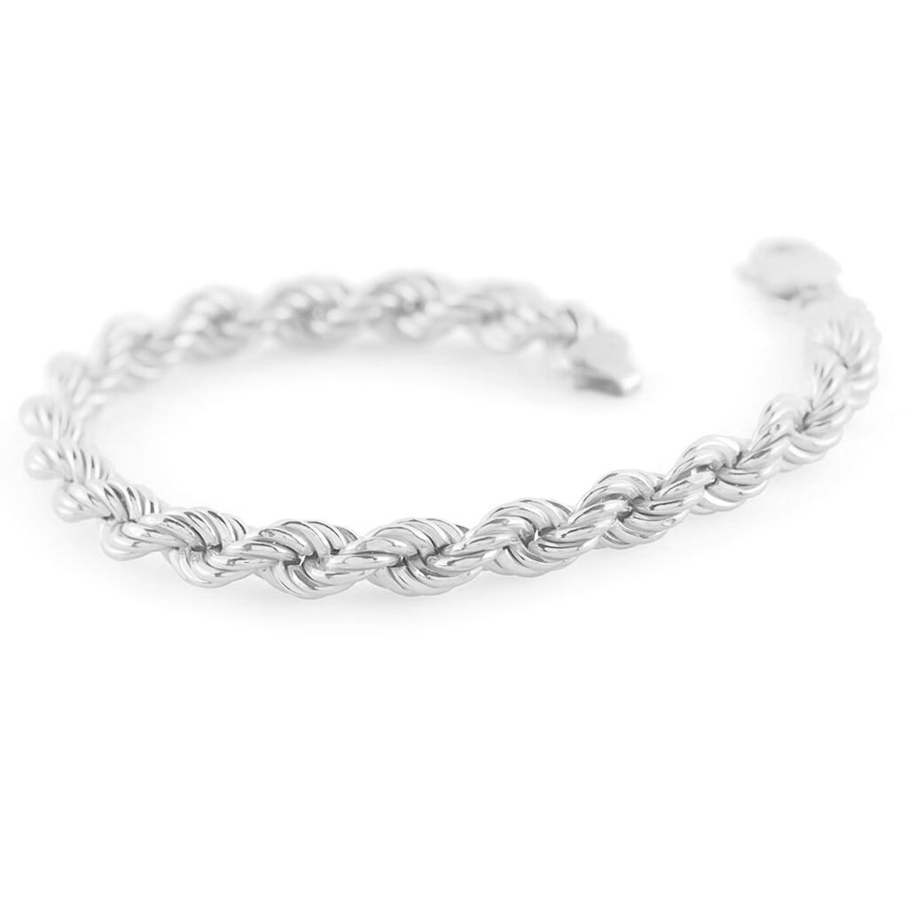 Bracciale torchon oro bianco 18kt  Art. CORDA13