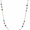 Collana girocollo catena con quarzi Art. MASGR3