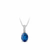 Pendente zaffiro e diamanti Gemme Art. CD3P/1Z
