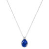 Pendente zaffiro e diamanti Gemme Art. CD6G/1Z