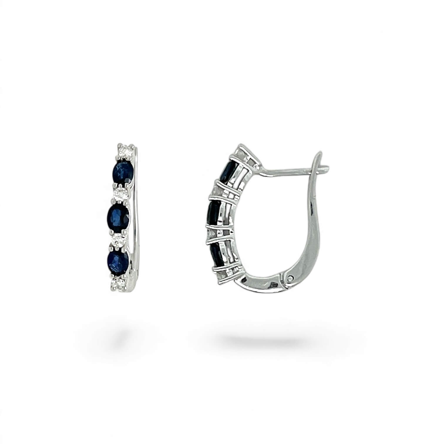 Orecchini con Zaffiri e Diamanti GEMME Art. OR975