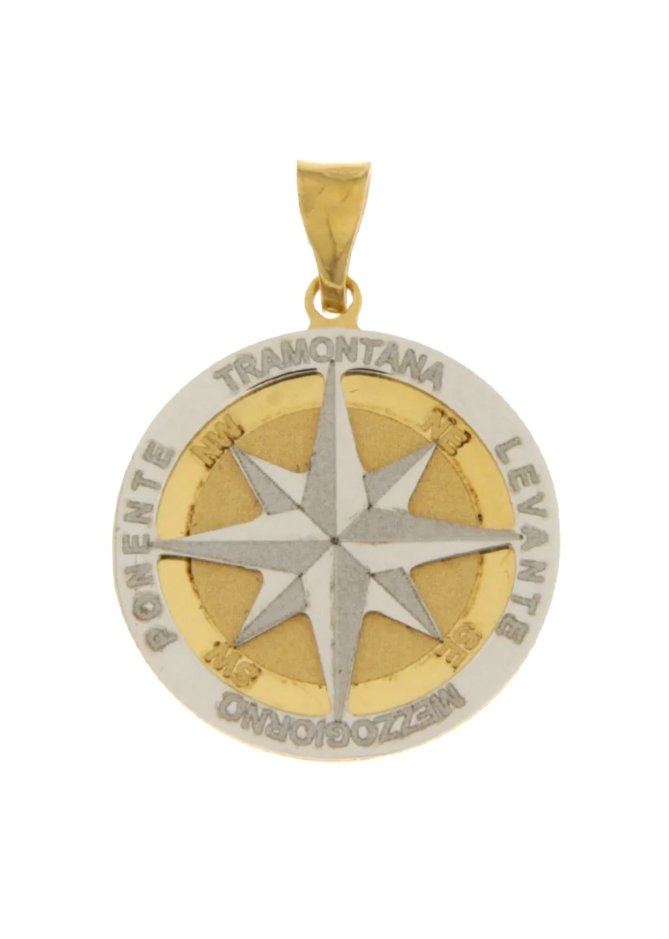 Pendente rosa dei venti in oro Art. PROSAVENTI1
