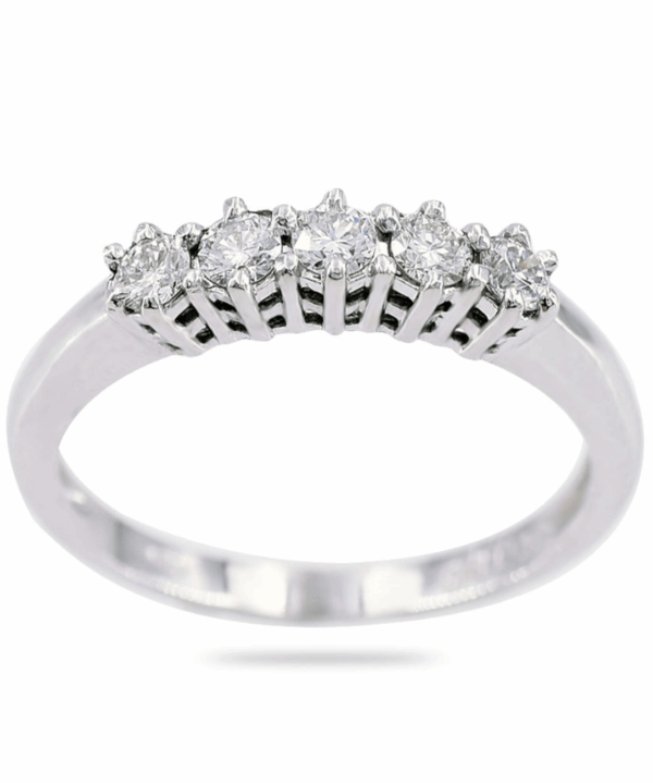 750% gold vertex ring and diamonds HARMONIES Art. AN1588