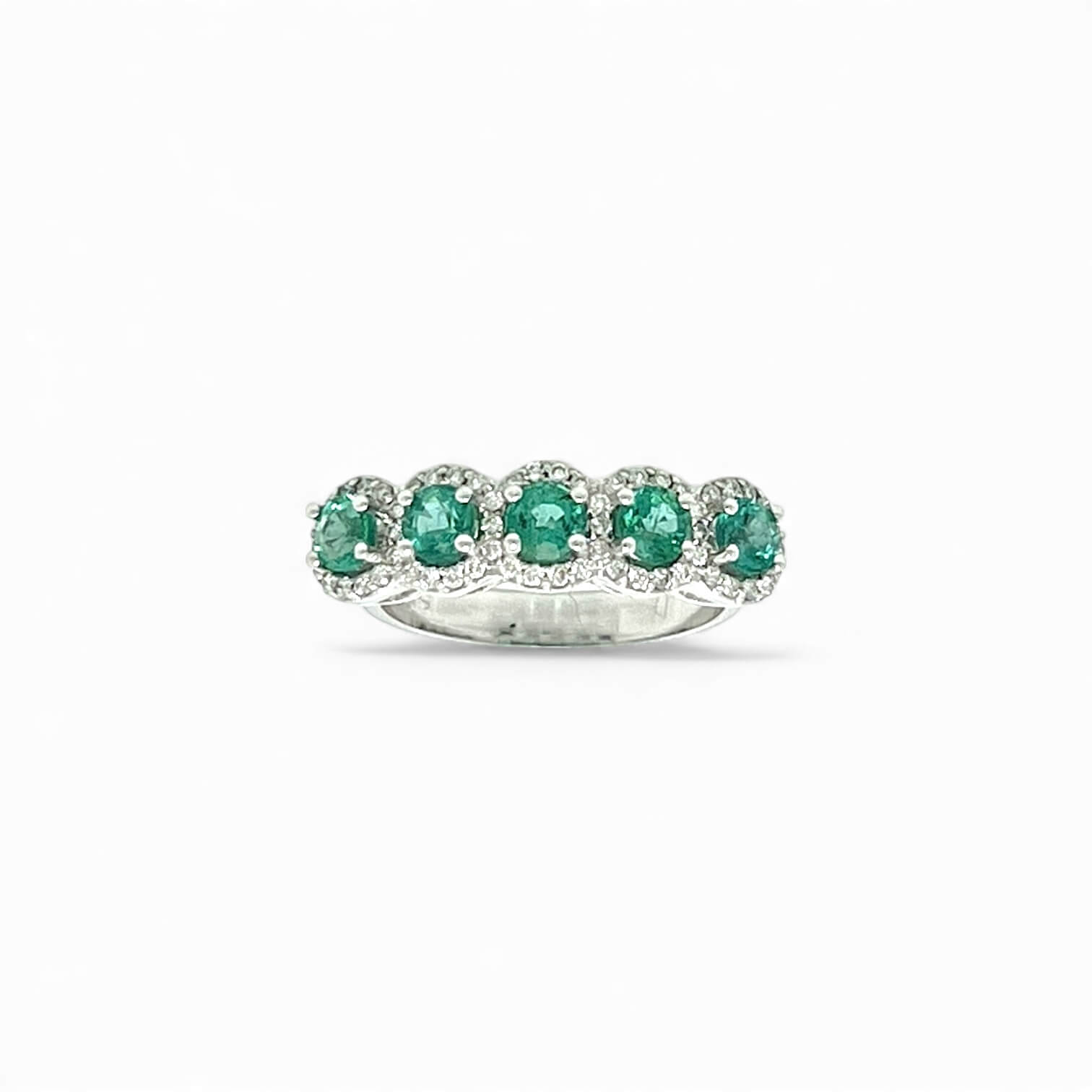 RING GOLD 750% WHITE DIAMONDS ART. AN1614
