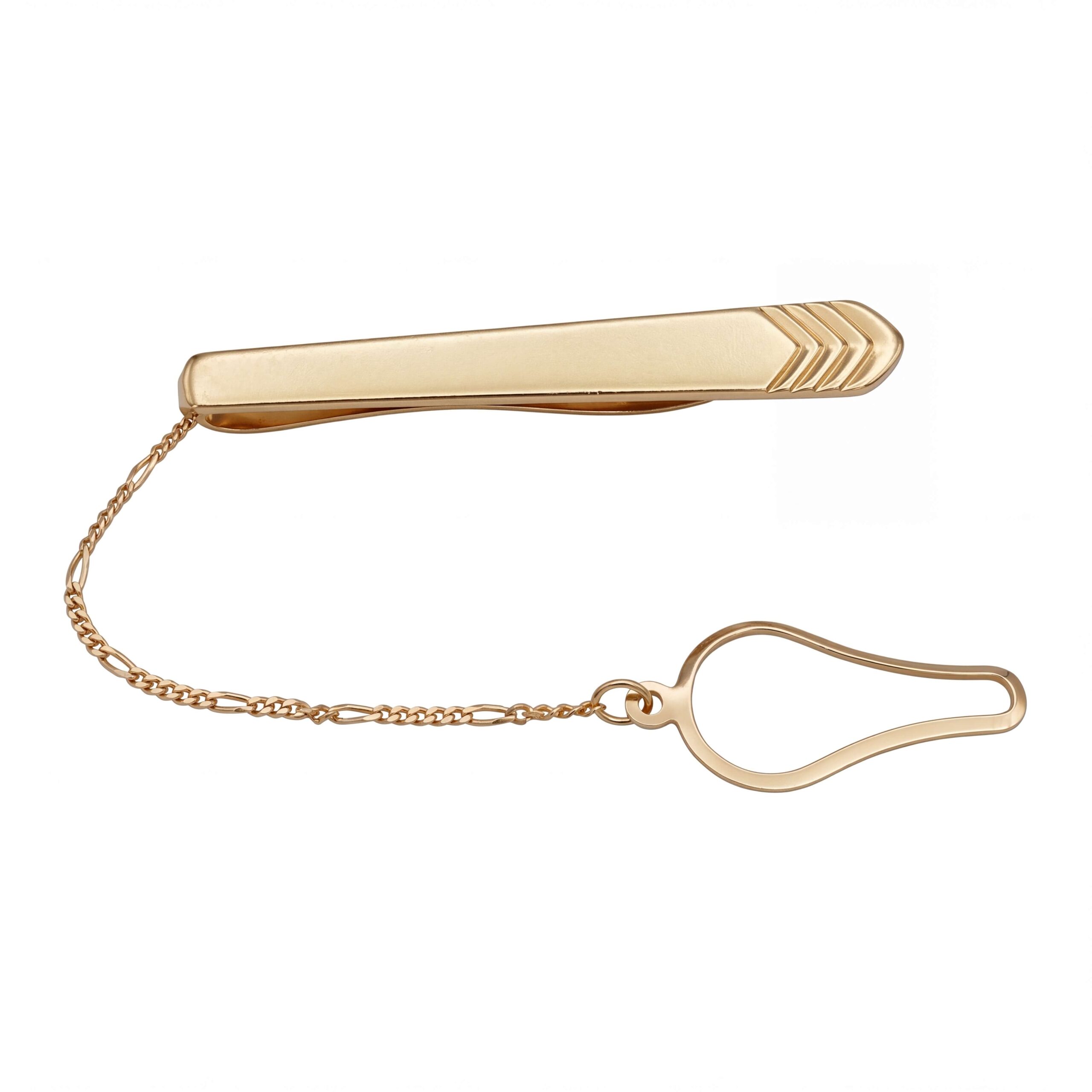 Yellow gold tie clip art. FCRA3