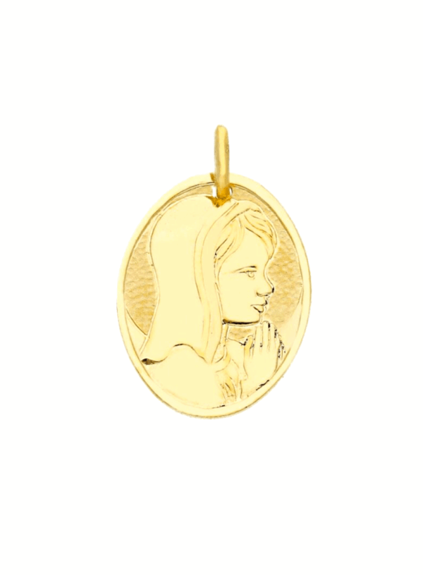 Medaglia sacra  in oro 18 kt art. MEDAGLIA10
