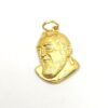 Medaglia PADRE PIO in oro 18 kt art. PADREPIO