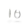 Circle earrings with diamonds Art. OR860