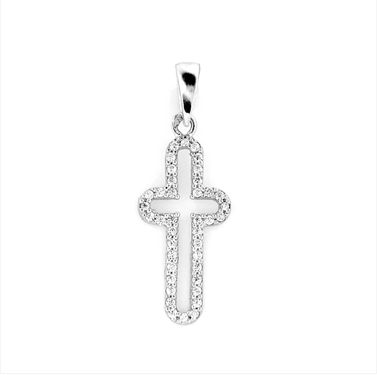 Pendente Croce in oro 18Kt art. CROCEZ2