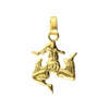 pendente trinacria in oro cipolla dal 1950 gioiellieri palermo 1 gioielleria palermo Pendente Trinacria in Oro 18kt art. PENDTRI3