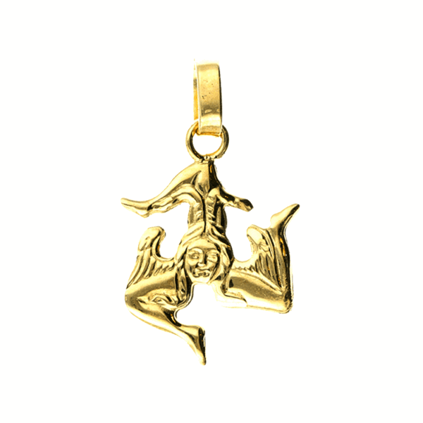 Pendente Trinacria in Oro 18kt art. PENDTRI3