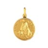 san francesco da paola oro giallo cipolla dal 1950 gioiellieri palermo gioielleria palermo Medaglia San Francesco da Paola in oro 18 kt art. MEDSFPAOLA