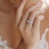 Anello Trilogy Oro e Diamanti  ARMONIE, certificato igi  Art.TR20