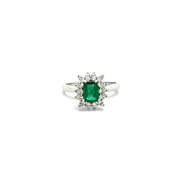 Anello smeraldo e diamanti BON TON art. AN2789-1