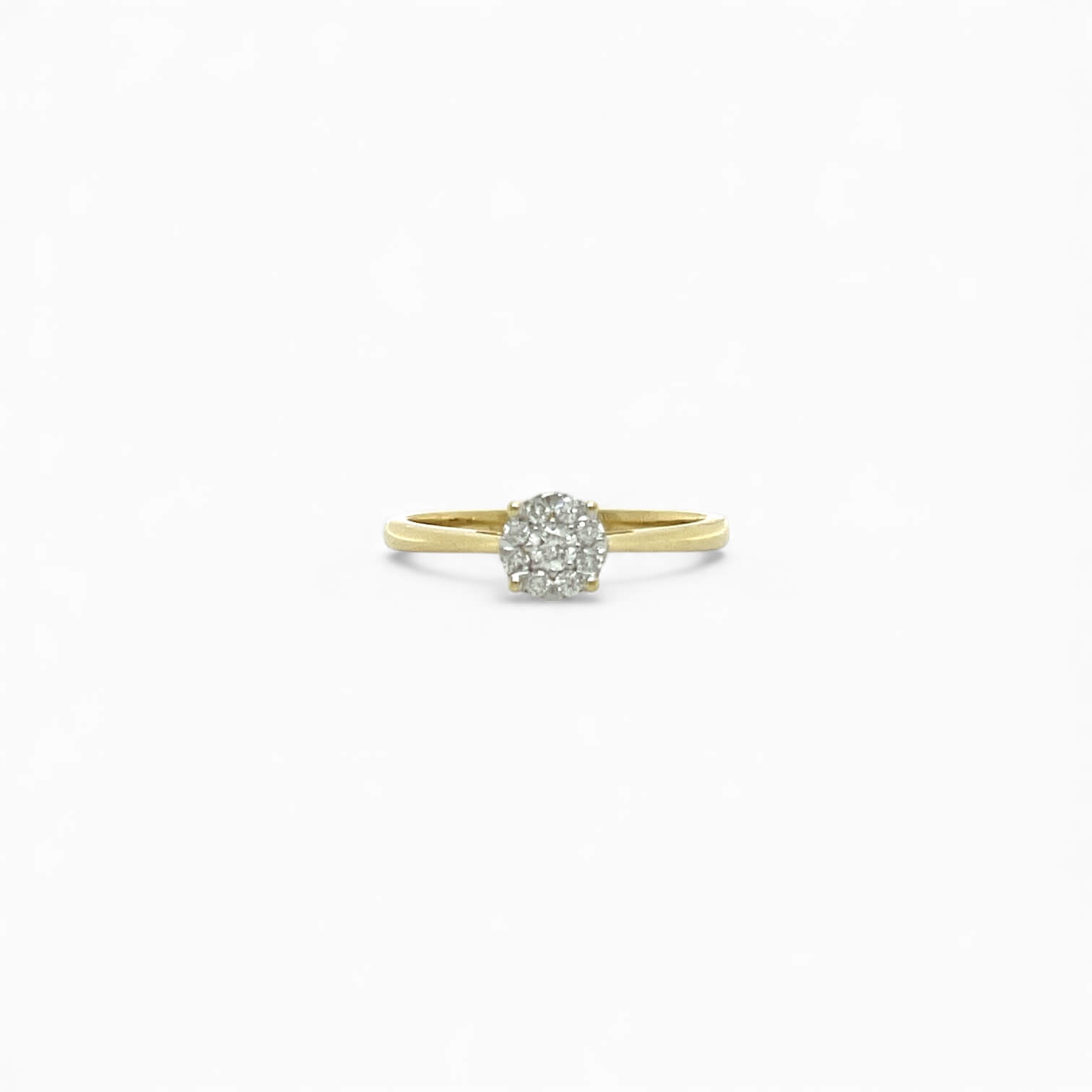 Anello solitario di diamanti art.132563