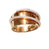 Anello oro rosa e diamanti SATURNO Art. RADI001