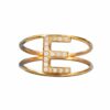 Anello iniziale  in oro rosa ART. AN-E