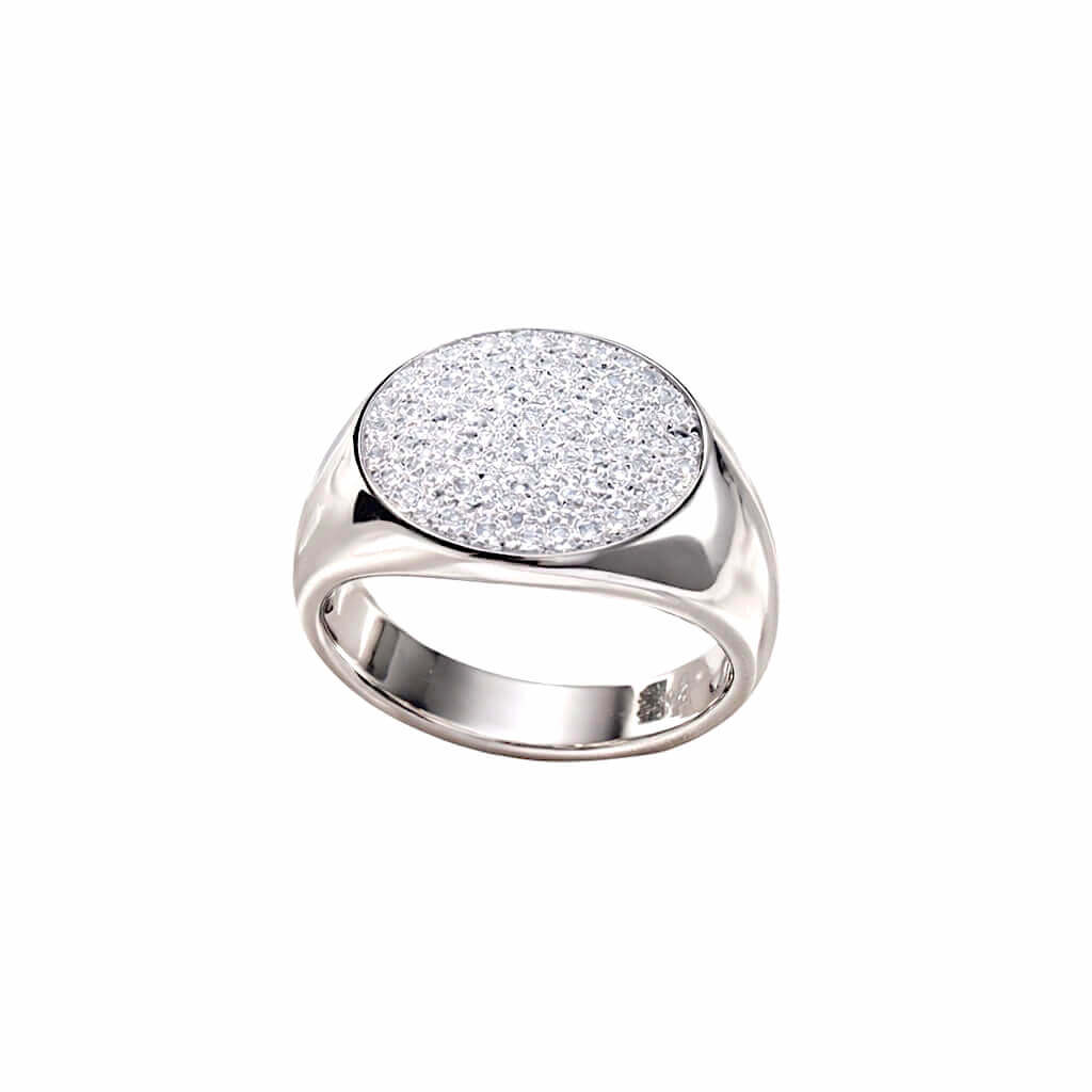 Anello CHEVALIER oro bianco diamanti art. AN2817