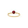 Anello rubino e diamanti oro giallo GEMME art.AN2446-2