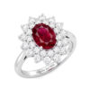 Anello rubino e diamanti BON TON art. AN2682