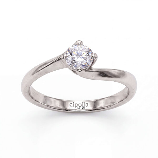 Anello solitario SGUARDI di diamanti art. AN3005-1