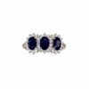 Anello trilogy zaffiri e diamanti BELLE EPOQUE art. AN2720
