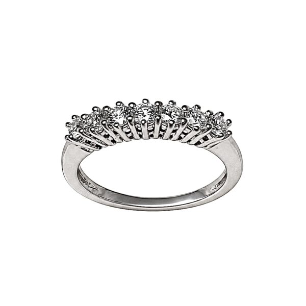 Anello veretta oro 750% e diamanti NOTE D'AMORE Art.AN2561