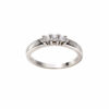 Anello trilogy con diamanti DESIDERIO art.AN1477