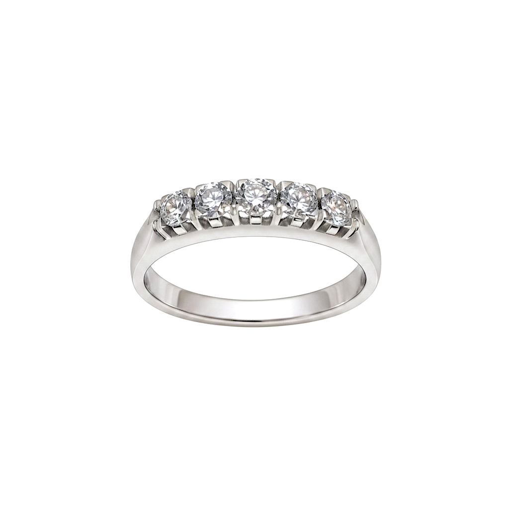 Eternity Ring gold and Diamonds DESIDERIO Art. AN737