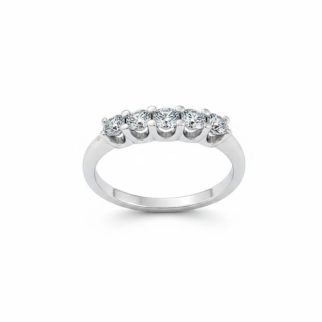750% Gold and DESIDERIO Diamonds Vertex Ring Art. AN1484