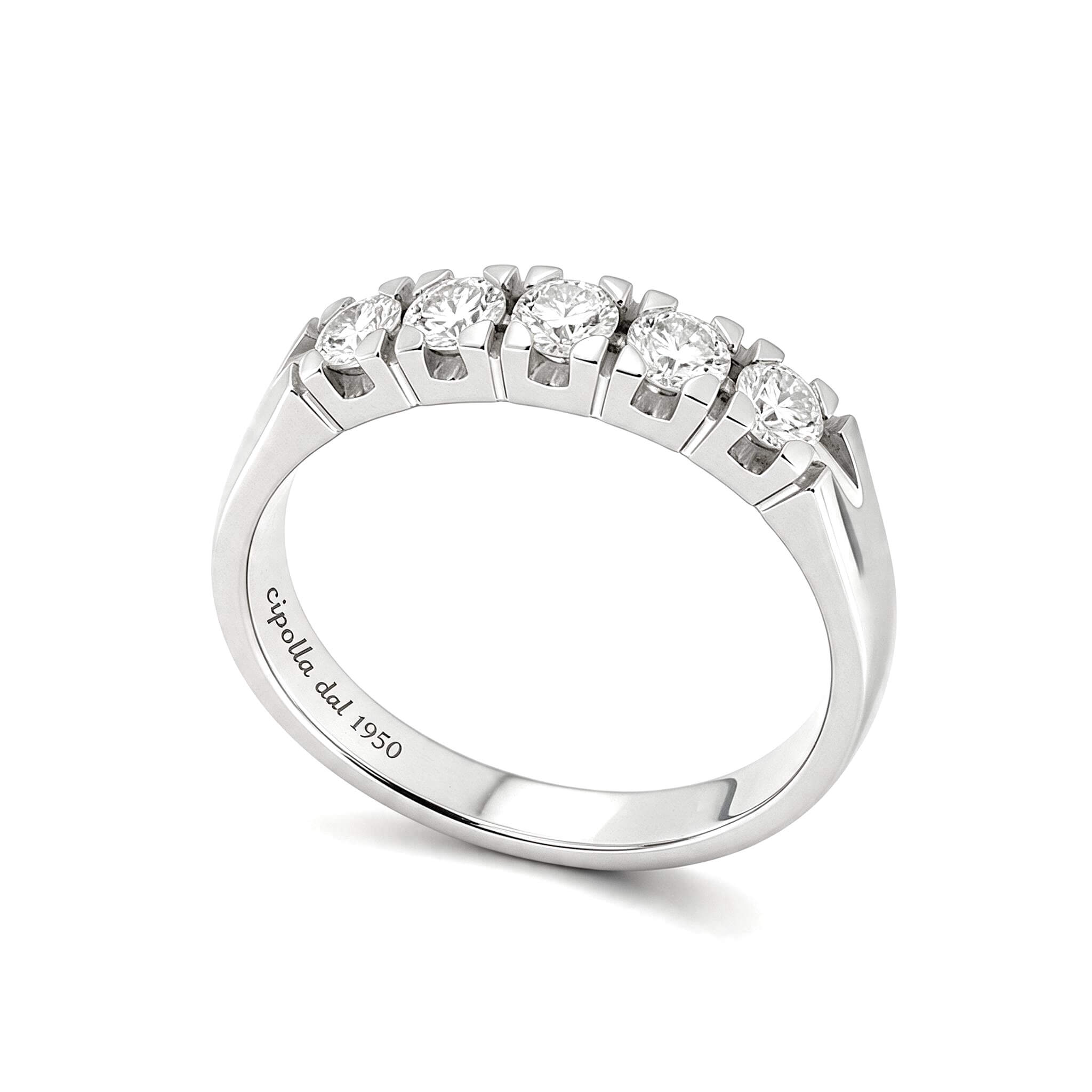 Veretta ring white gold diamonds DREAM ART. AN1541