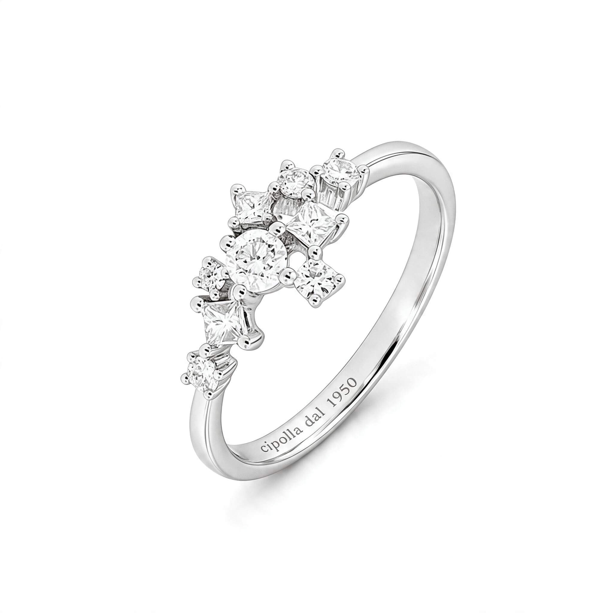 Diamond ring code art.R03185WA01