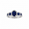 Anello con zaffiri e diamanti BELLE EPOQUE art. AN1433