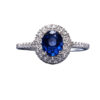Anello Zaffiro diamanti oro BON TON Art. AN2662-1
