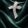 Pendant Cross White Gold and Diamonds Art. PFX1638DD-01