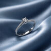 Solitaire ring gold and diamonds WISH ART.AN1293