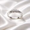 Anello trilogy con diamanti DESIDERIO art.AN1477