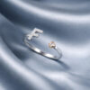 Anello iniziale F oro e diamanti art. ANP-F