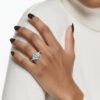 Anello acquamarina e diamanti GEMME Art. AN2956