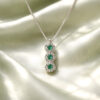Girocollo trilogy Smeraldi diamanti BELLE EPOQUE Art.CD316
