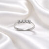 Anello veretta cuori con diamanti CUPIDO art. AN3089