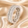 Anello Veretta con Diamanti Baguette Art. 3910RW