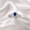 Anello zaffiro in oro e diamanti BON TON  Art. AN825