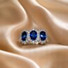 Anello trilogy zaffiri e diamanti BELLE EPOQUE art. AN2720