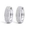 Orecchini a cerchio con diamanti Art. OR1171-1