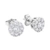 ORECCHINI DIAMANTI ORO 18KT CIPOLLA DAL 1950 GIOIELLIERI PALERMO 1 gioielleria palermo Orecchini Punto Luce Oro e Diamanti BOCCIOLO Art. OR322