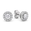 ORECCHINI DIAMANTI ORO 18KT CIPOLLA DAL 1950 GIOIELLIERI PALERMO gioielleria palermo Orecchini punto luce in oro e diamanti SETA Art. OR853